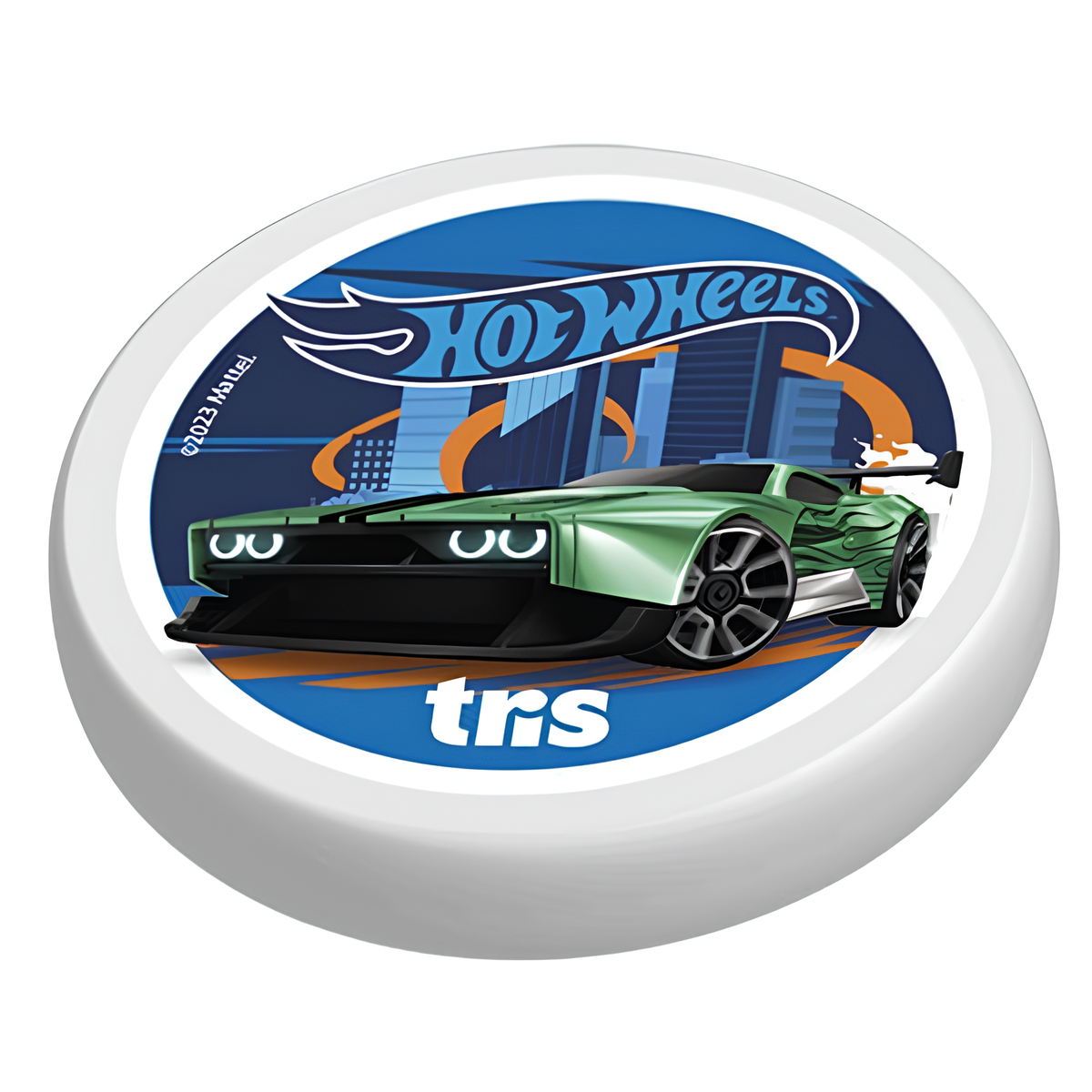 Borracha Top HotWheels Tris (capa sortida) (1 unidade) - Imagem 3