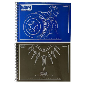 Caderno de Desenho Marvel Jandaia