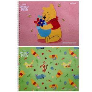 Caderno de Desenho Pooh Jandaia