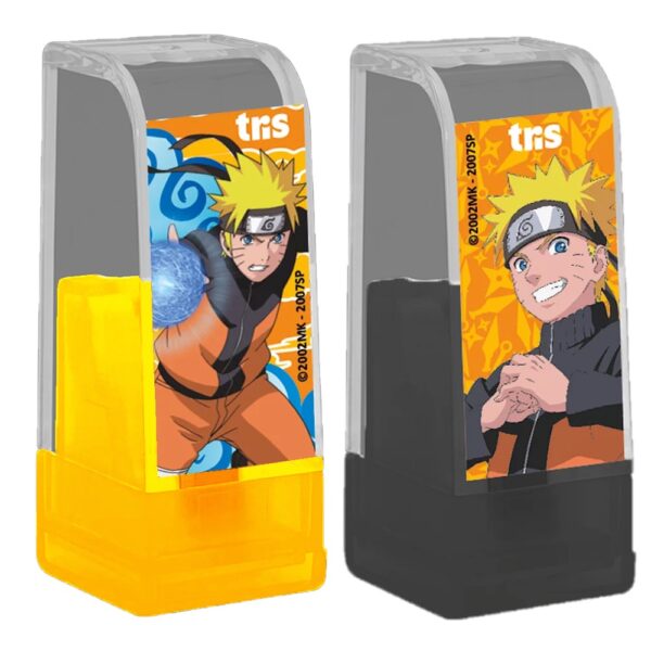 Apontador Com Deposito Naruto Tris (capa sortida) (1 unidade)