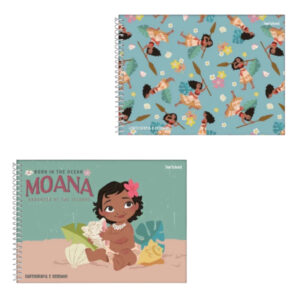 Caderno de Desenho Moana Jandaia