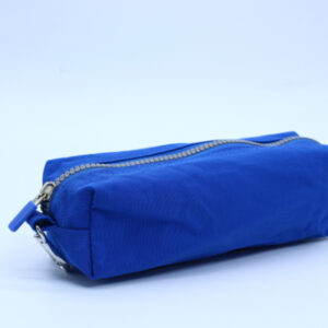 Estojo Escolar Nylon Grande 1 Compartimento DaTerra - azul