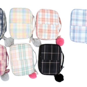 Estojo Escolar Case Xadrez C/ Bolso DaTerra