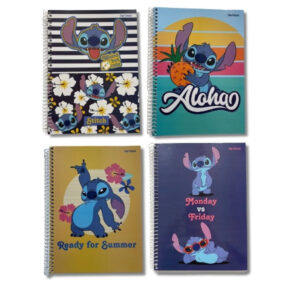 Caderno 10x1 Disney Stitch Jandaia