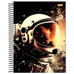 Caderno 10x1 Masculino Flow Jandaia - 5