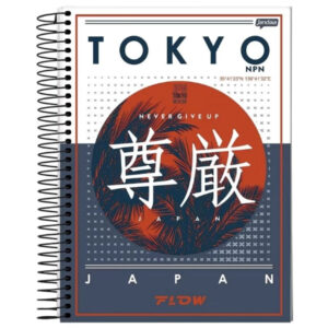 Caderno 10x1 Masculino Flow Jandaia - 3