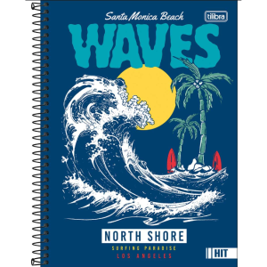 Caderno 1x1 Masculino Hit Tilibra - 1