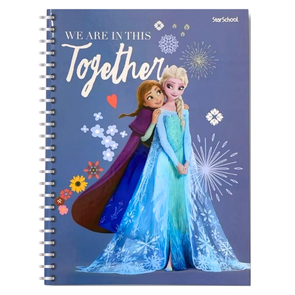 Caderno 1x1  Disney Frozen Jandaia - Imagem 4