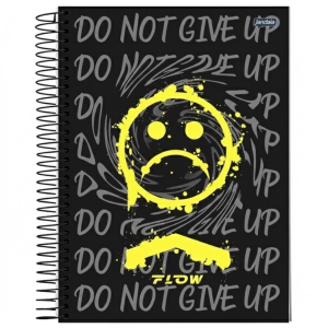 Caderno 1x1 Masculino Flow Jandaia - 1