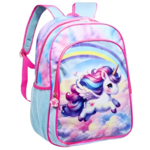 Mochila de Costas Infantil Unicórnio Nova Rio