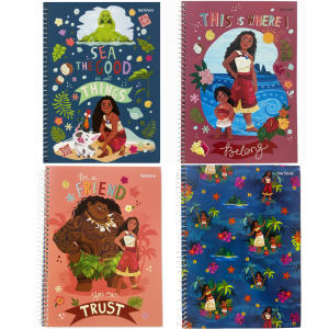 Caderno 1x1 Disney Moana 2 Jandaia