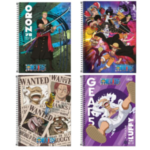 Caderno 1x1 One Piece Tilibra (sortido)