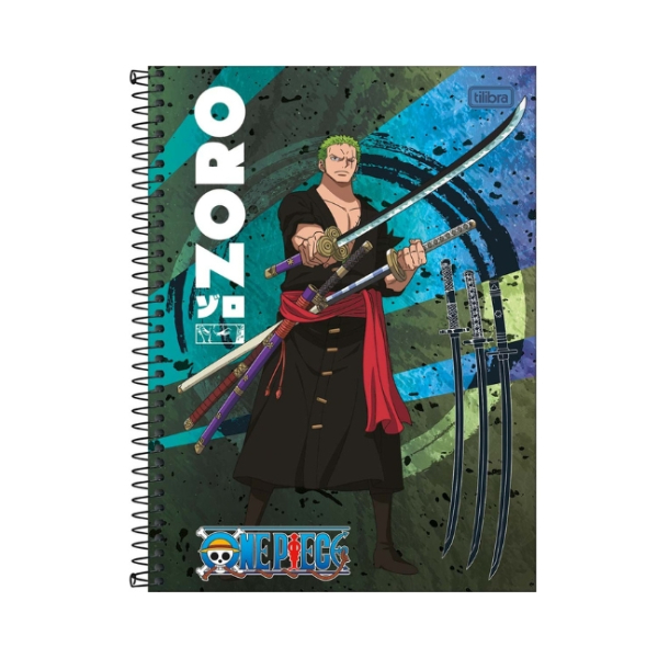 Caderno 1x1 One Piece Tilibra (sortido) - Imagem 4