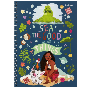 Caderno 1x1 Disney Moana 2 Jandaia - 3