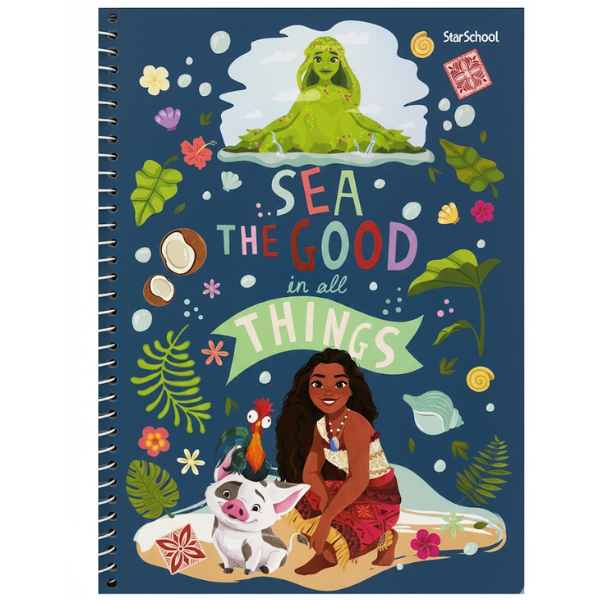 Caderno 1x1 Disney Moana 2 Jandaia - Imagem 4