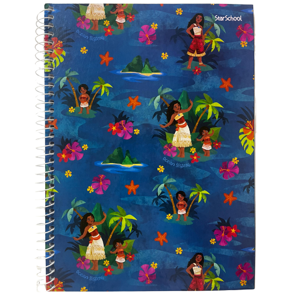 Caderno 1x1 Disney Moana 2 Jandaia - Imagem 6