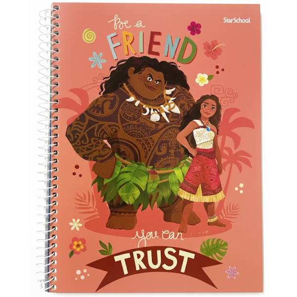 Caderno 1x1 Disney Moana 2 Jandaia - Imagem 2