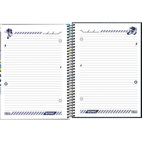 Caderno 1x1 Sonic Tilibra (sortido) - Imagem 7