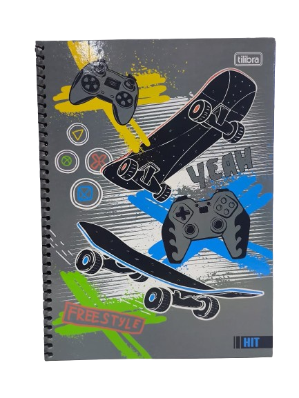 Caderno 10x1 Masculino Hit Tilibra - Imagem 4