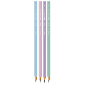 Lápis Grafite Faber-Castell Tons Pastel (Estampas Sortidas)