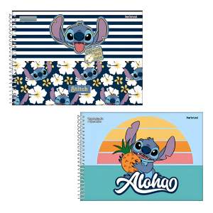 Caderno de Desenho Disney Stitch Jandaia