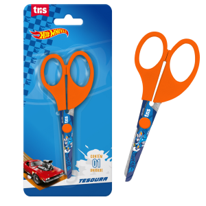 Tesoura Escolar HotWheels Tris
