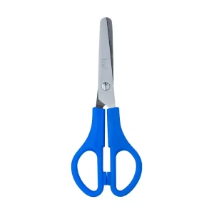 Tesoura Escolar Combate BRW/VMP - azul