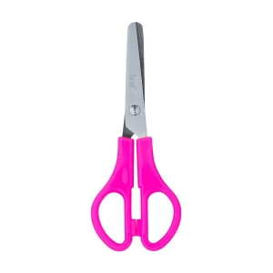 Tesoura Escolar Combate BRW/VMP - rosa
