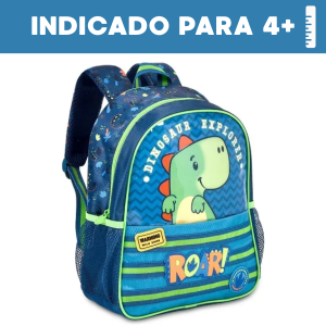 Mochila de Costas Infantil Roar! - Tamanho 15 - Clio DI24533C