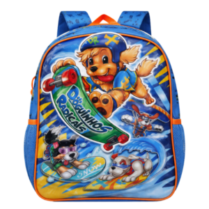 Mochila Doguinhos Radicais Skate Clio DR24559J