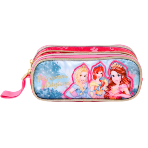Estojo Escolar Duplo Princesas Magicas Clio PR23027F