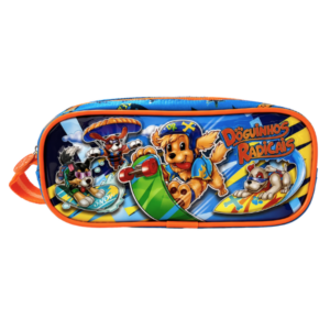 Estojo Escolar Simples Doguinhos Radicais Skate Clio DR24561E