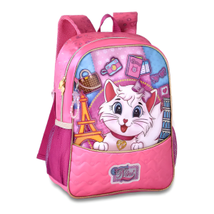 Mochila de Costas Gatinha Nini Infantil - Clio