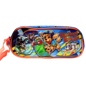 Estojo Simples Doguinhos Radicais Skate