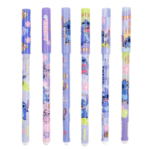 Caneta Esferográfica Stitch Ponta Média 1.0mm moLin (Estampas Sortidas)