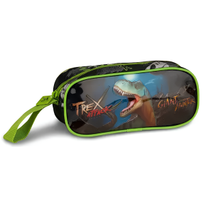 Estojo Simples T-rex Attack - TreX Verde