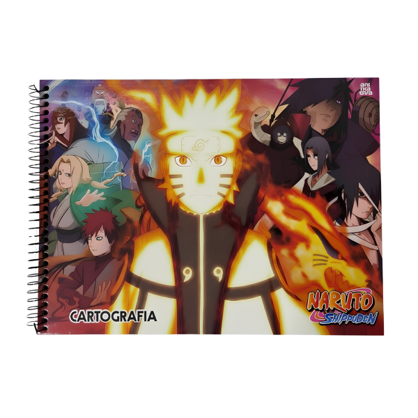 Caderno de Desenho Naruto Shippuden Animativa - Imagem 2