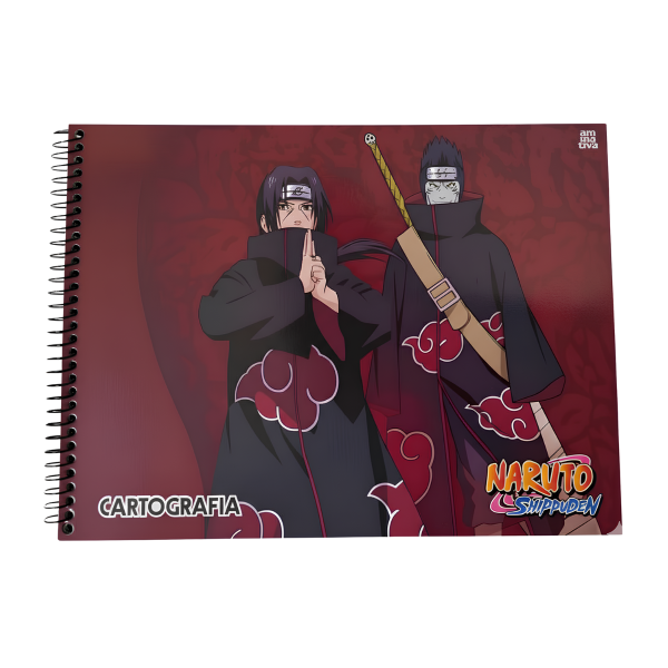 Caderno de Desenho Naruto Shippuden Animativa - Imagem 4
