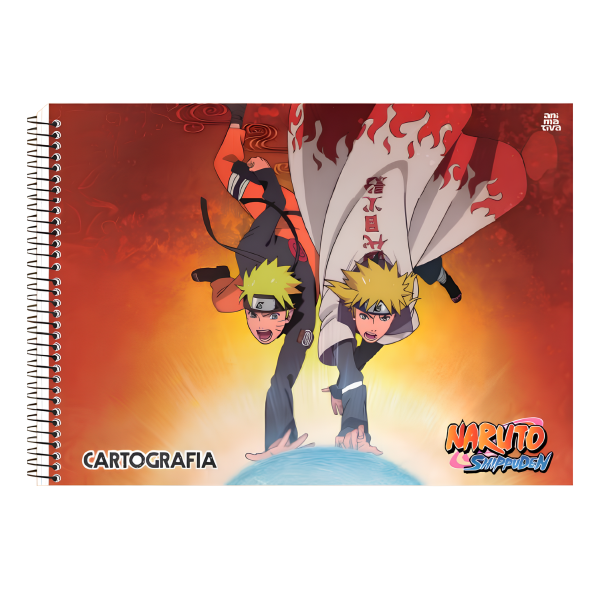 Caderno de Desenho Naruto Shippuden Animativa - Imagem 3