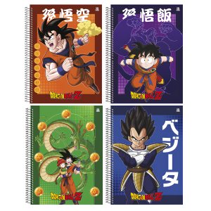 Caderno 1x1 Dragon Ball Z Animativa