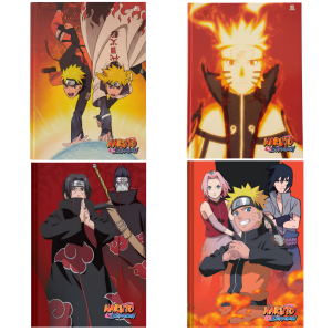Caderno Brochurão Naruto Shippuden Animativa