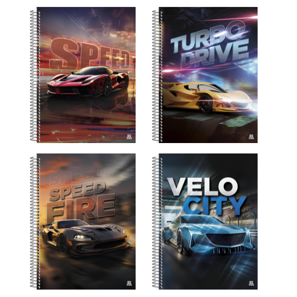 Caderno 1x1 Silver Tuning Animativa