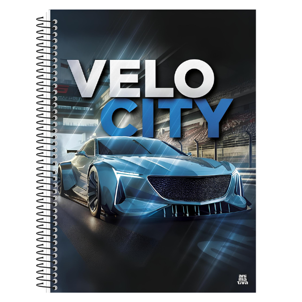Caderno 1x1 Silver Tuning Animativa - Imagem 3
