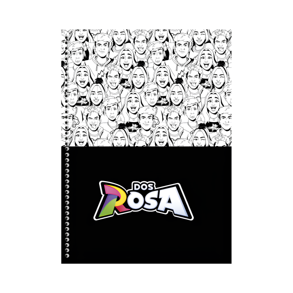 Caderno 1x1 Dos Rosa Animativa - Imagem 5