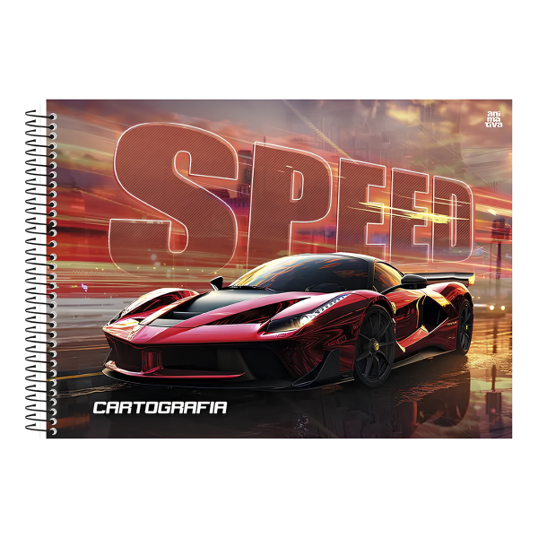 Caderno de Desenho Silver Tuning Animativa - Imagem 2