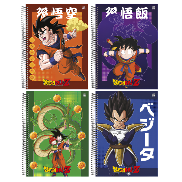 Caderno 10x1 Dragon Ball Z Animativa