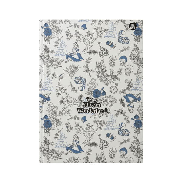 Caderno Brochurão Alice No Pais Das Maravilhas Animativa - Imagem 3