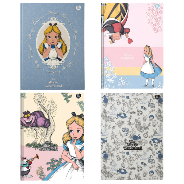 Caderno Brochurão Alice No Pais Das Maravilhas Animativa
