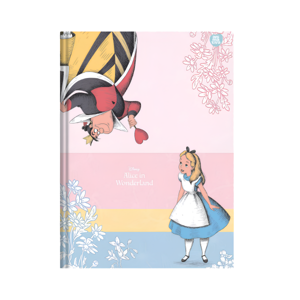 Caderno Brochurão Alice No Pais Das Maravilhas Animativa - Imagem 4