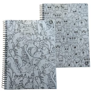 Caderno 10x1 Color Quest Masculino Animaiva